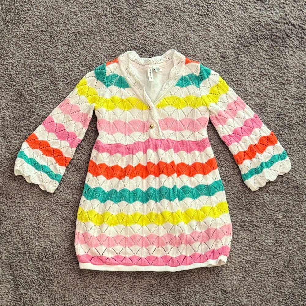Janie and Jack Multicolor Knit Top